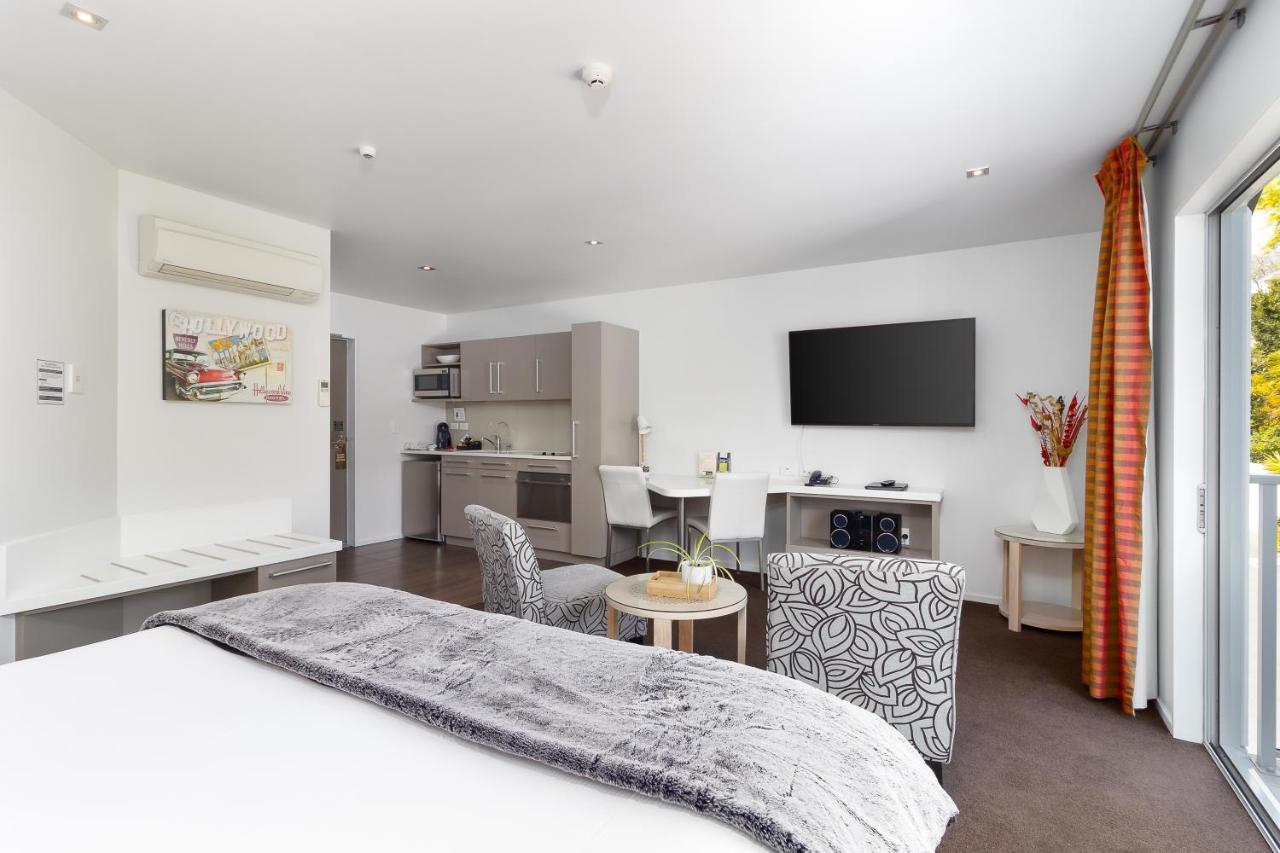 Century Park Motel Nelson Eksteriør billede